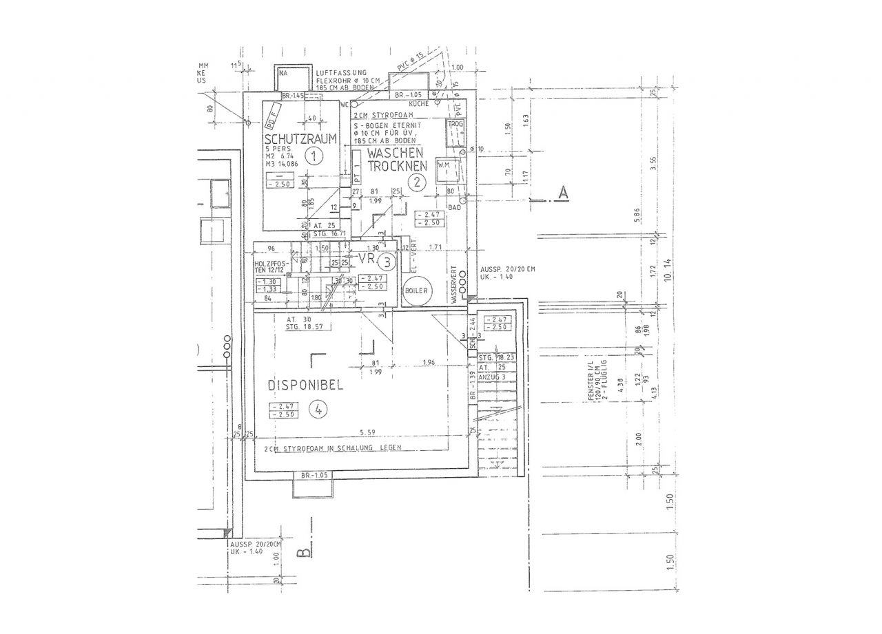 Grundriss UG